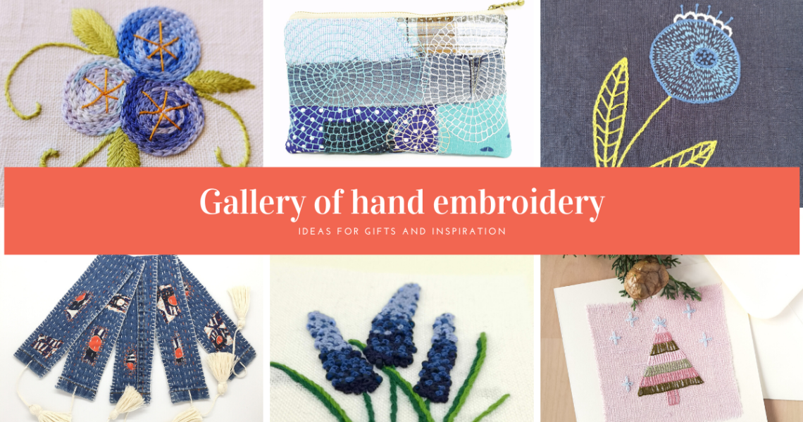Gallery of hand embroidered object