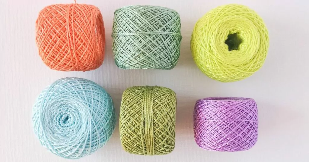 Types of hand embroidery thread -  - Hand embroidery Blog,  Guides, Courses and Shop from cotton floss to floche