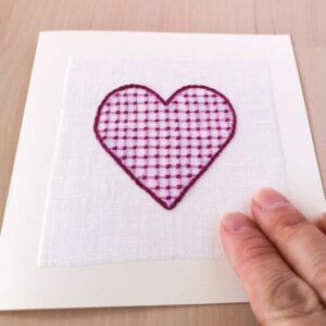 Embroidered Greeting Card Tutorial