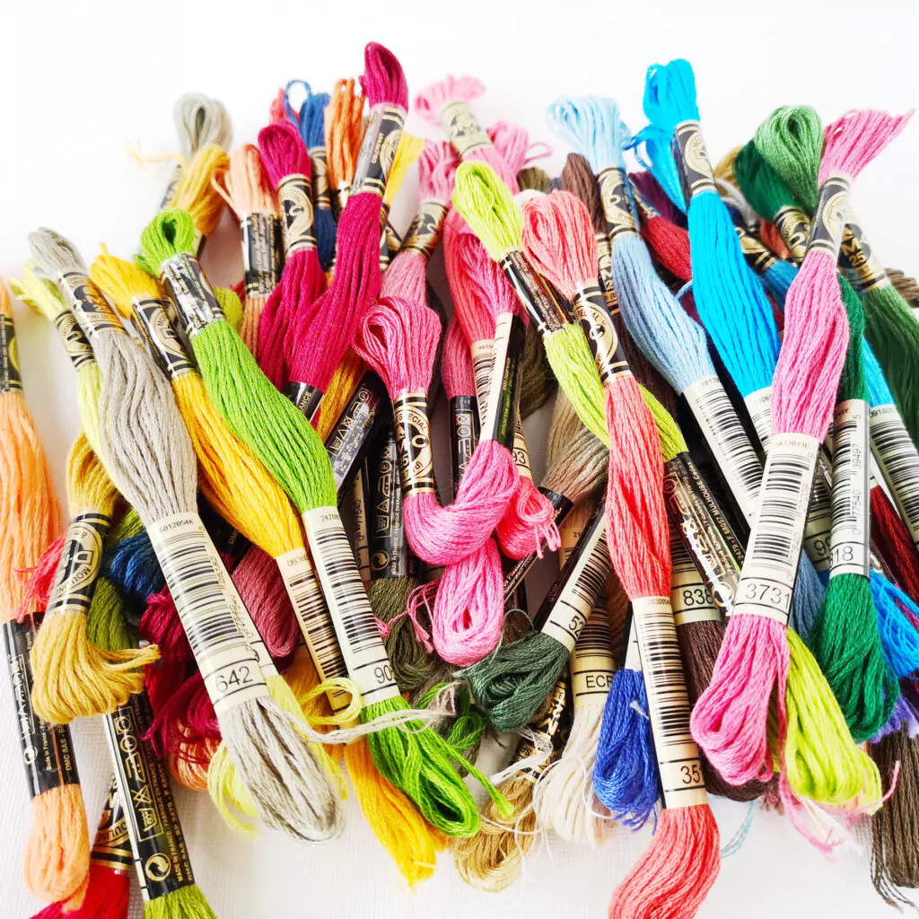 Tutorial: Organizing Embroidery Floss