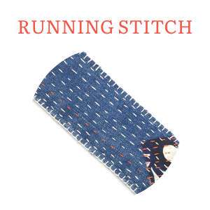running stitch hand embroidery