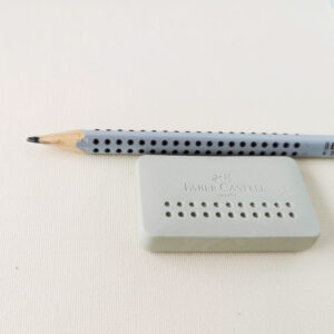 Pencil and Eraser 1x1 1