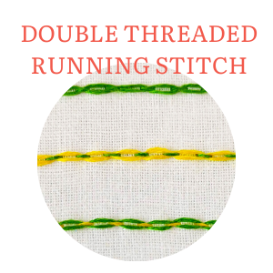 Double threaded running stitch 300x300 1