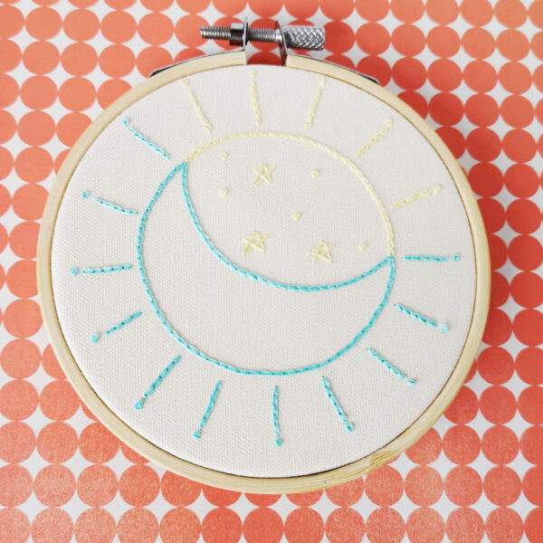 Hand embroidery pattern for beginners