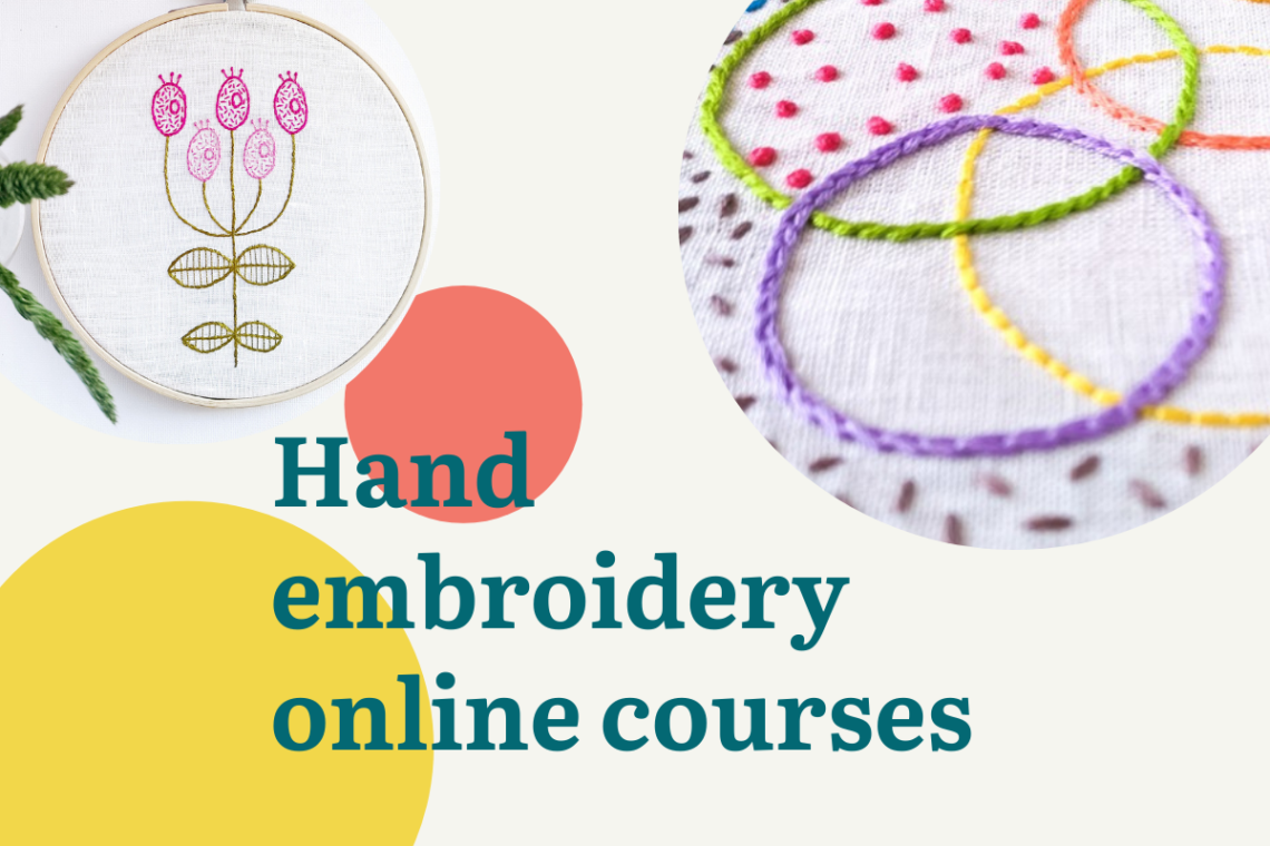 Hand embroidery online courses