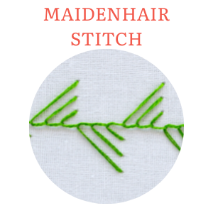 maidenhair stitch
