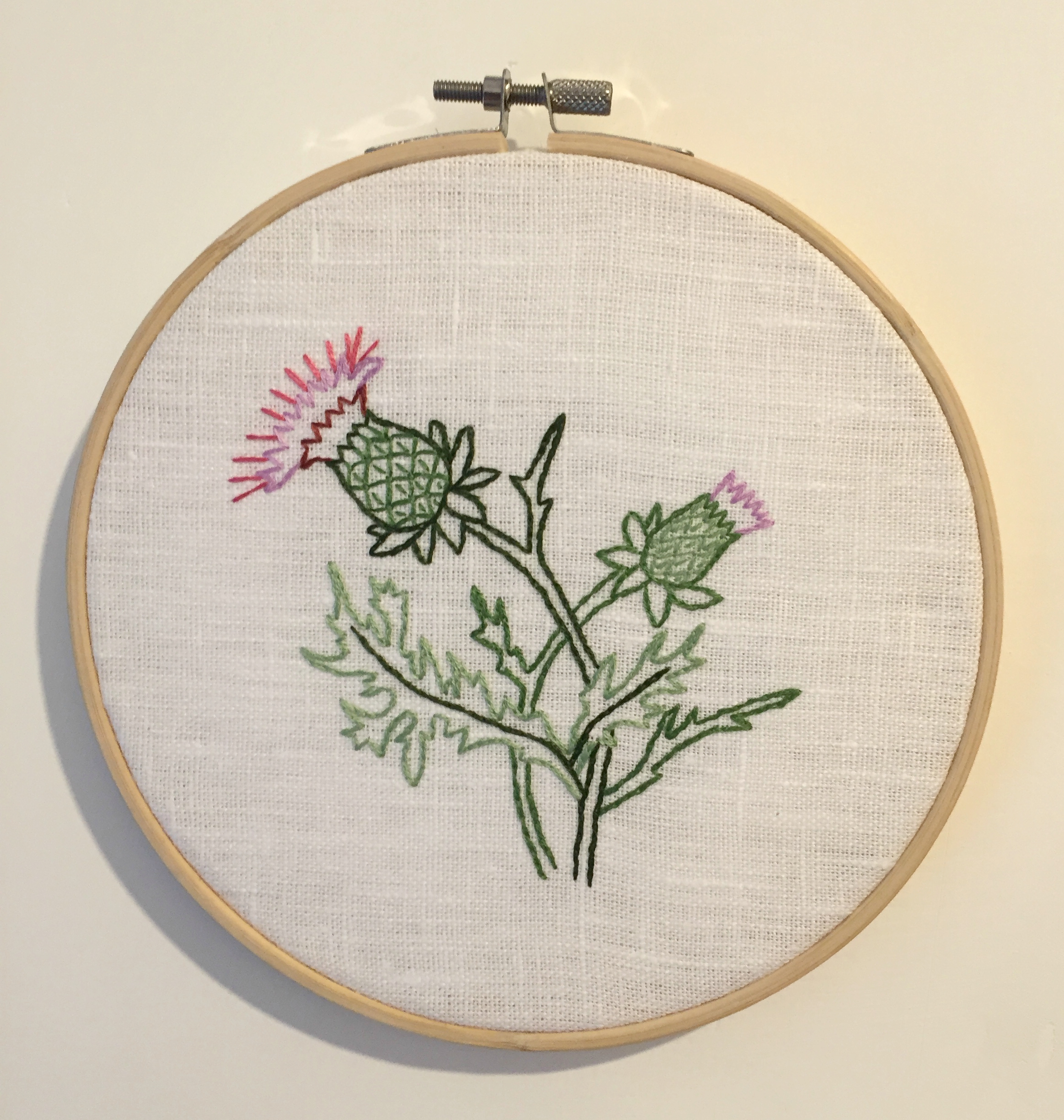Scotch darning stitch - Practical Embroidery