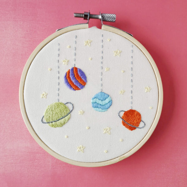 Toy Galaxy hand embroidery pdf pattern