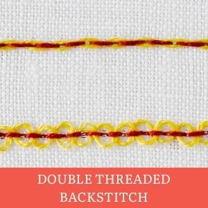 Double threaded - etmdesigns.eu - Backstitch and its variations - 2 https://etmdesigns.eu/2021/06/17/backstitch-and-its-variations/ -