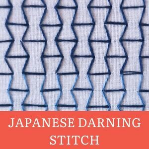 Japanese darning stitch 300x300